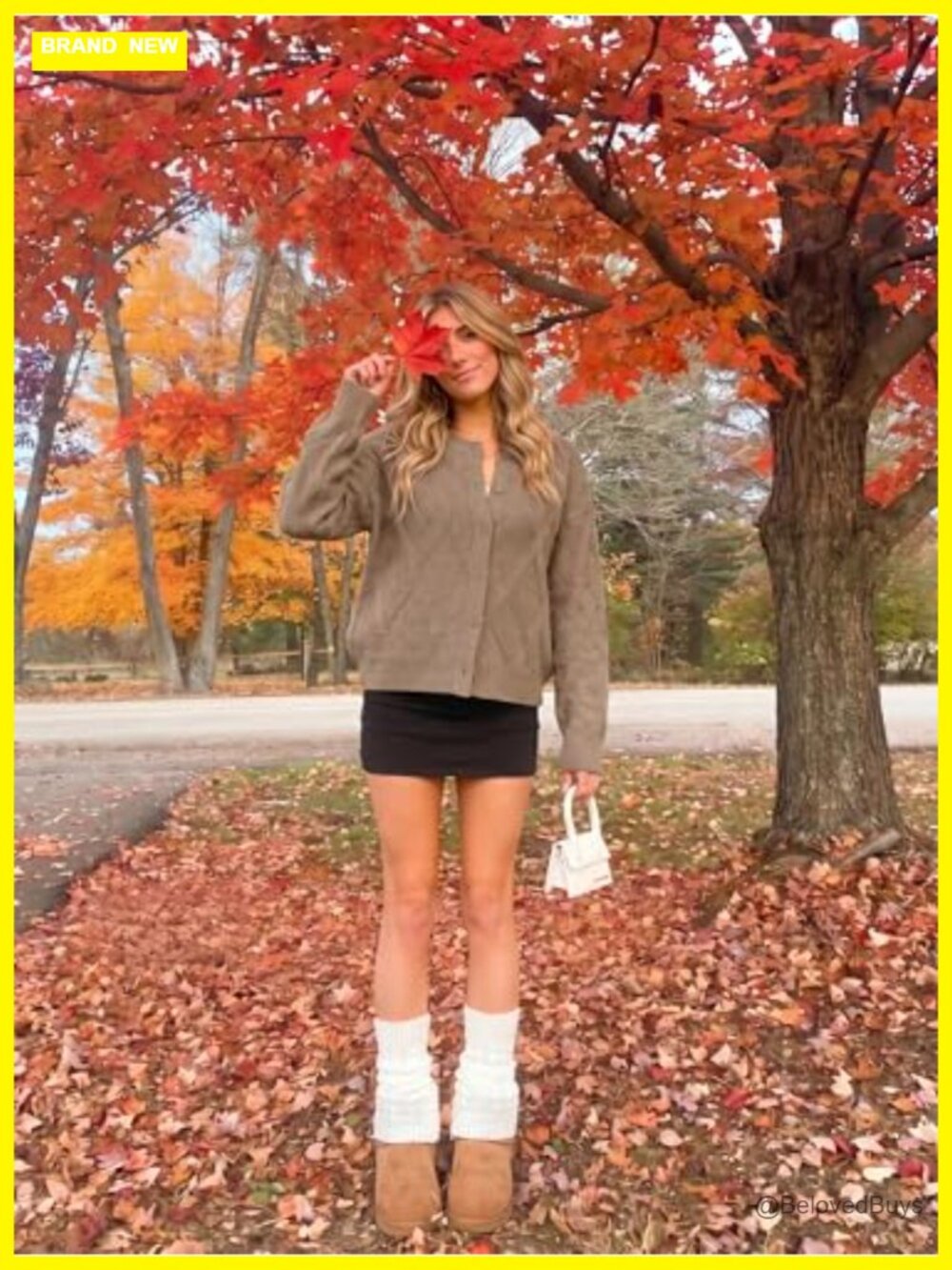 Cable Knit Button Up Long Lantern Sleeve Cardigan Sweater - Picture 2 of 6